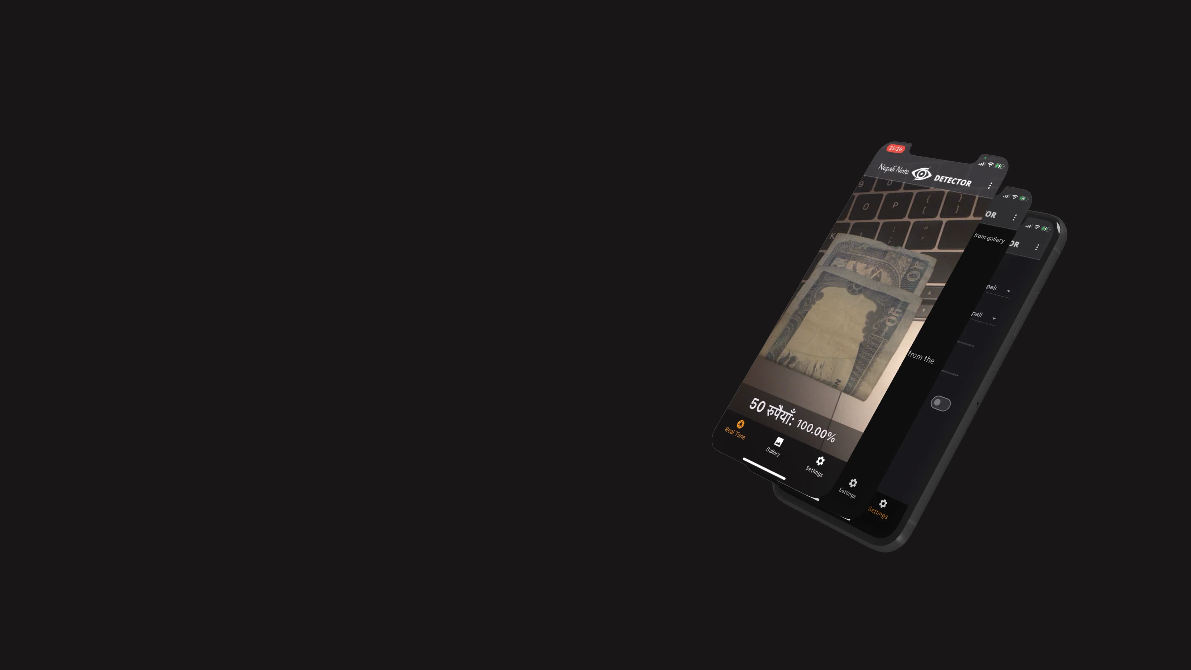 Nepali Note Detector background